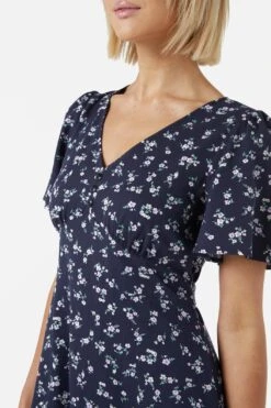 Lila Ditsy Mini Dress -Sway & Shine Fashion Sales Store PGFY483 006 5