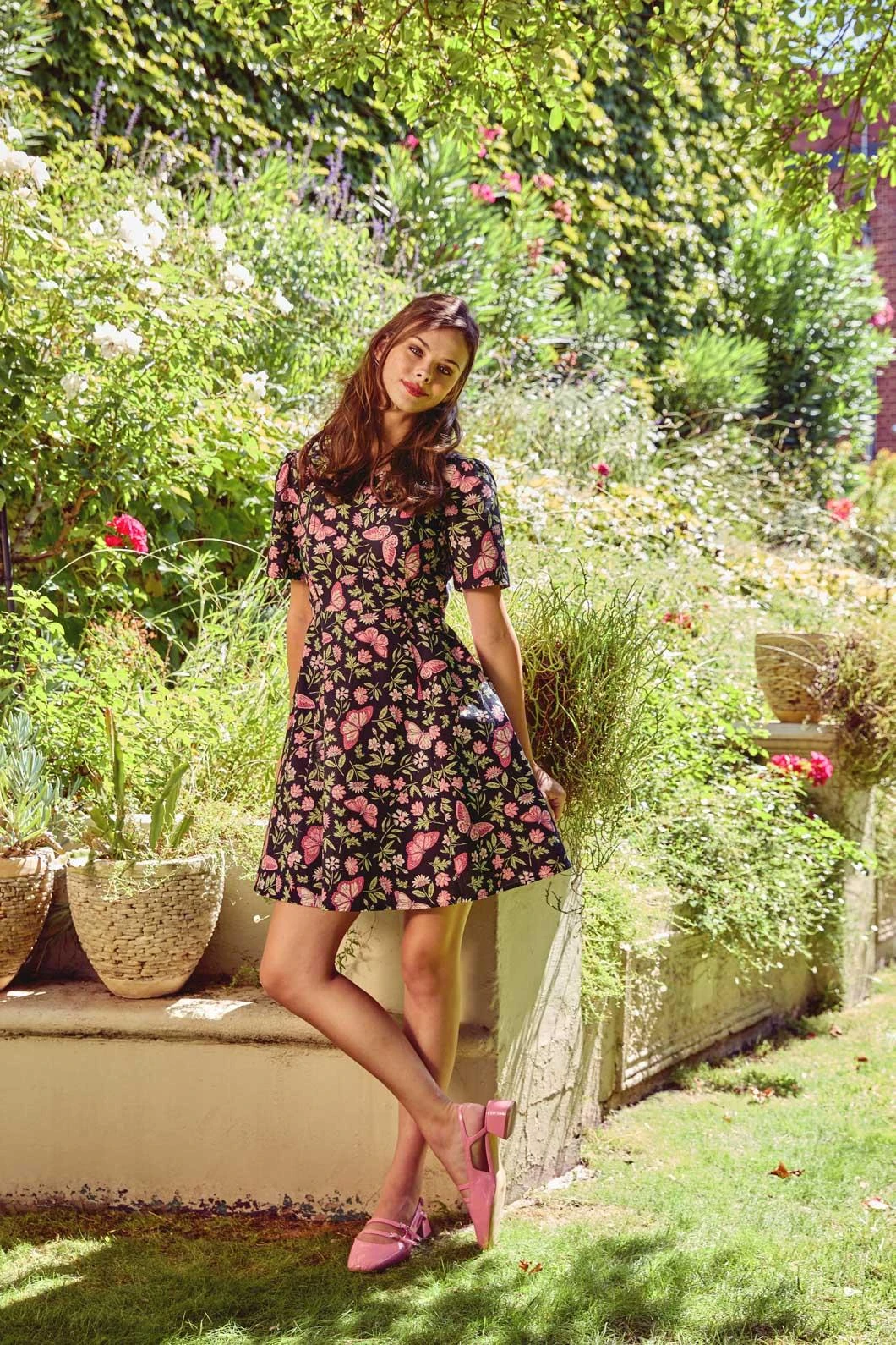 Yvette Butterfly Mini Dress 1 Yvette Butterfly Mini Dress