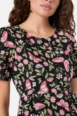 Yvette Butterfly Mini Dress 13 Yvette Butterfly Mini Dress -Sway & Shine Fashion Sales Store PGFZ026 007 15