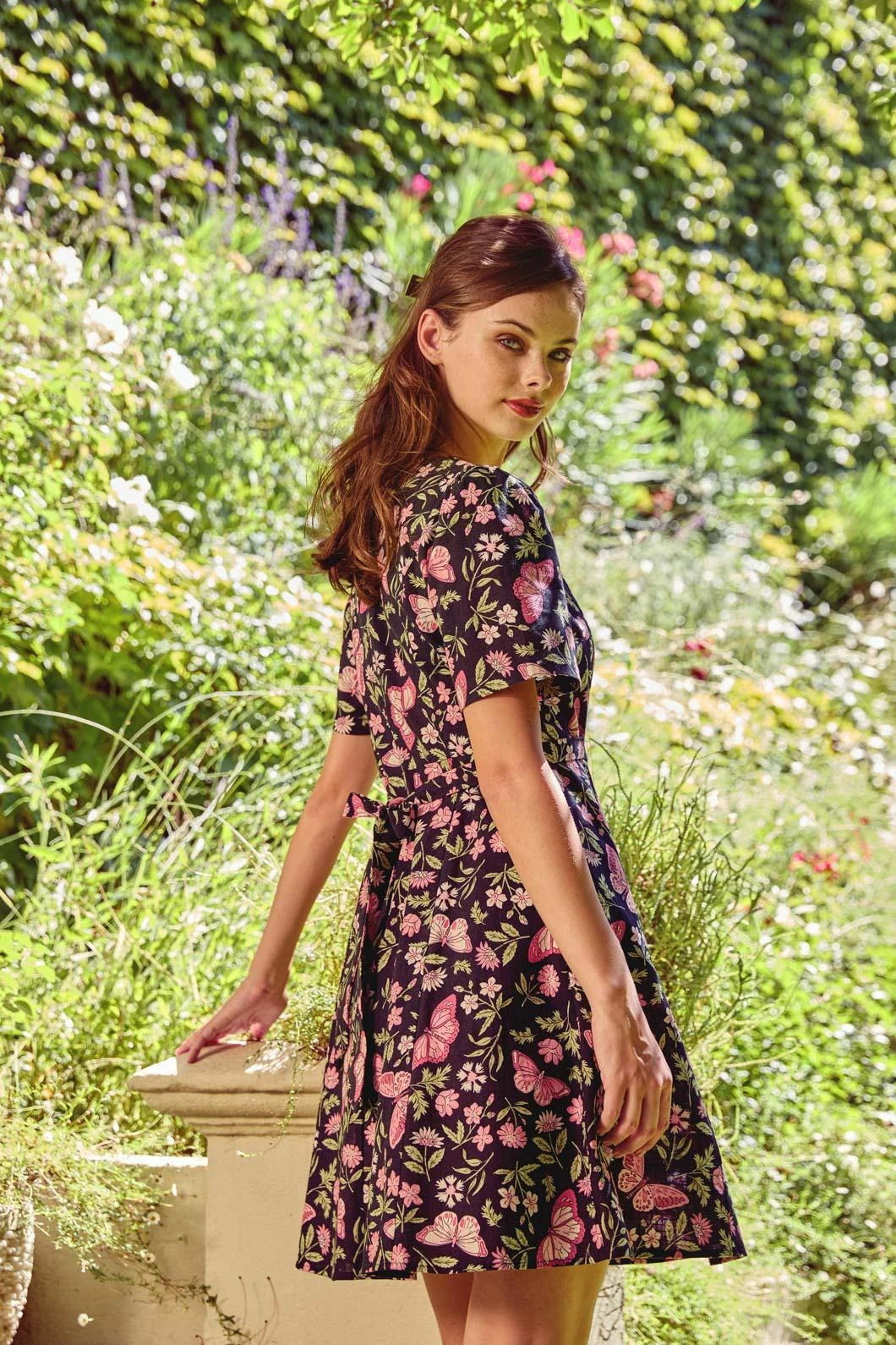 Yvette Butterfly Mini Dress 2 Yvette Butterfly Mini Dress - Image 2