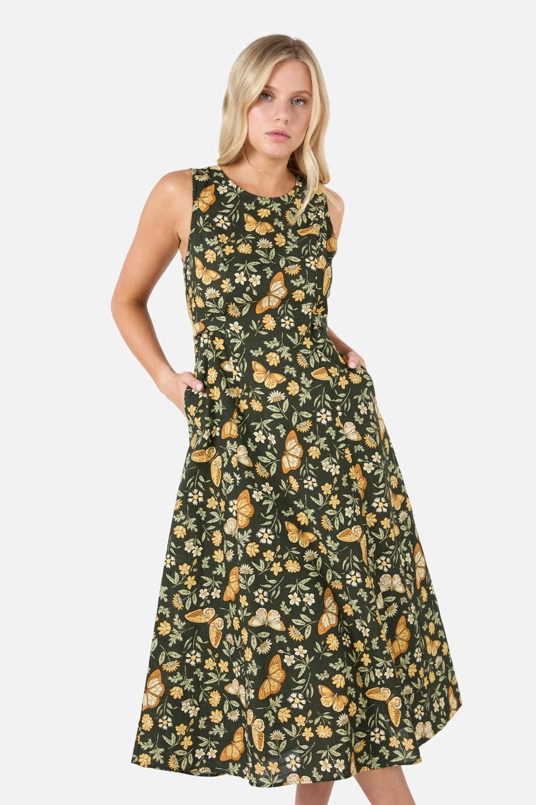 Yvette Butterfly Midi Dress 5 Yvette Butterfly Midi Dress - Image 5