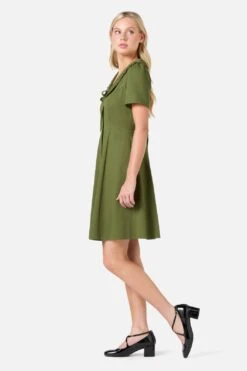 Dorothy Collared Mini Dress -Sway & Shine Fashion Sales Store PGFZ078 016 22