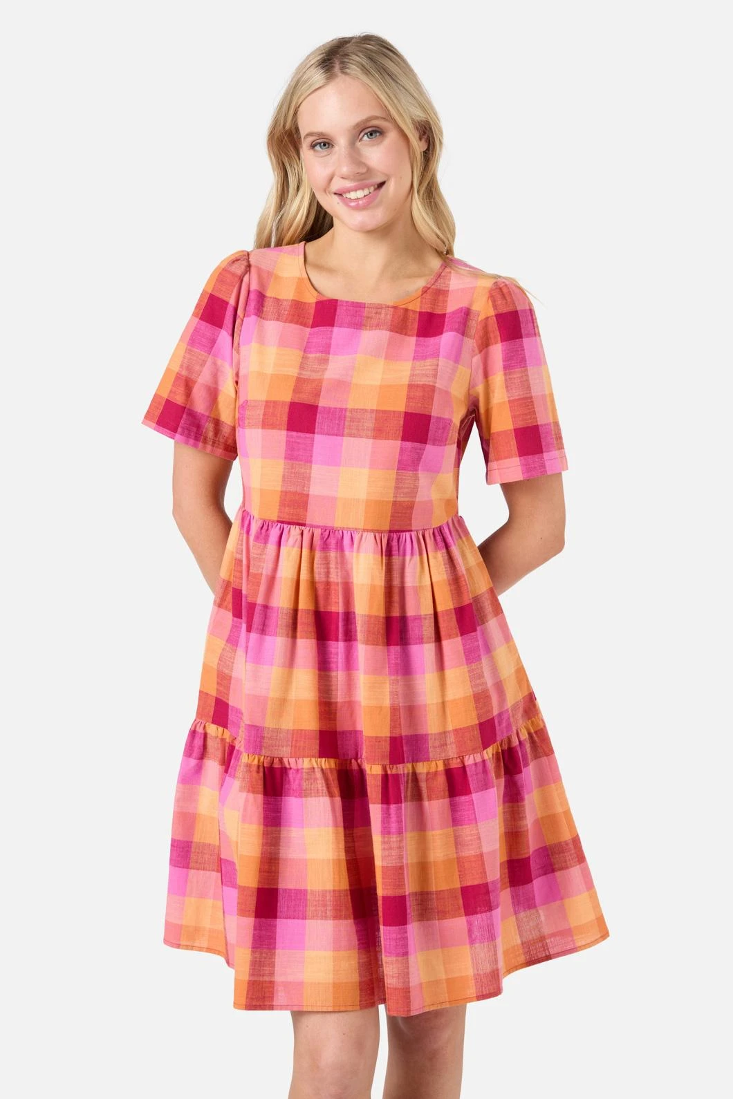 Maxine Check Smock Dress 1 Maxine Check Smock Dress