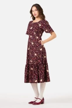 Coco Rabbit Midi Dress -Sway & Shine Fashion Sales Store PGFZ224 013 13